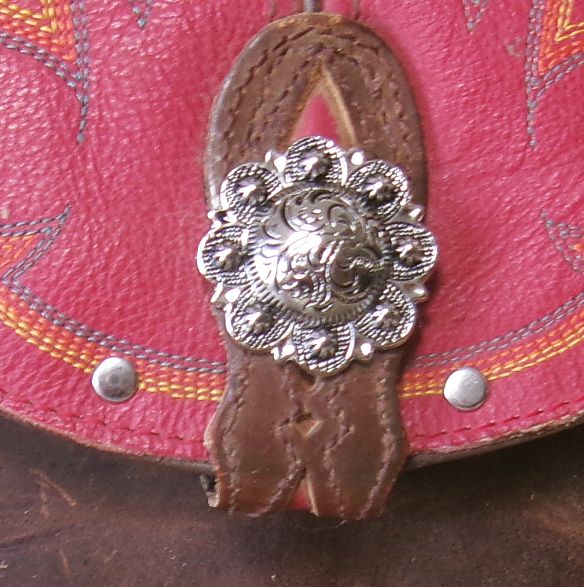 Small Cowboy Boot Purse with Fringe sm316